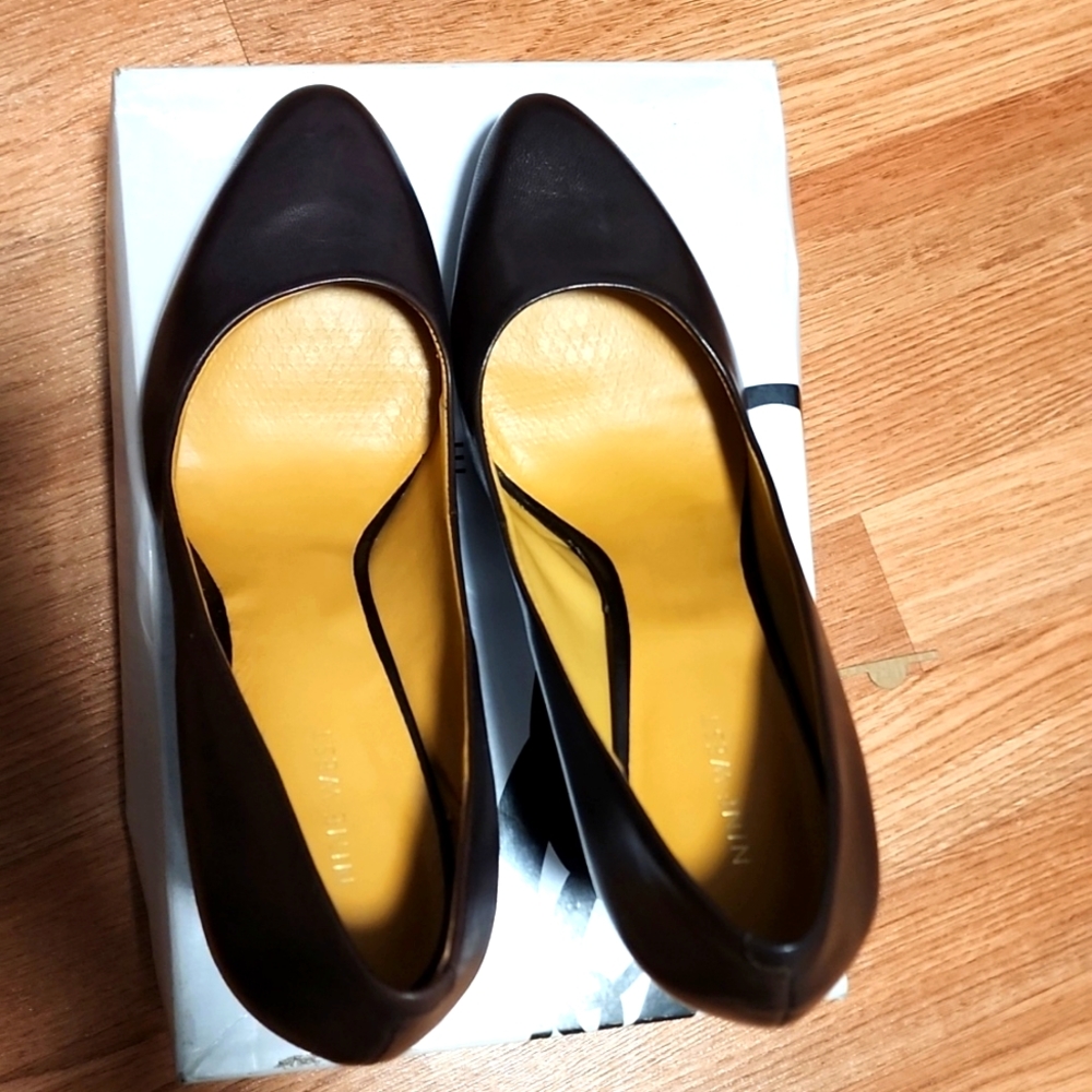 Chocolate Brown platform heels